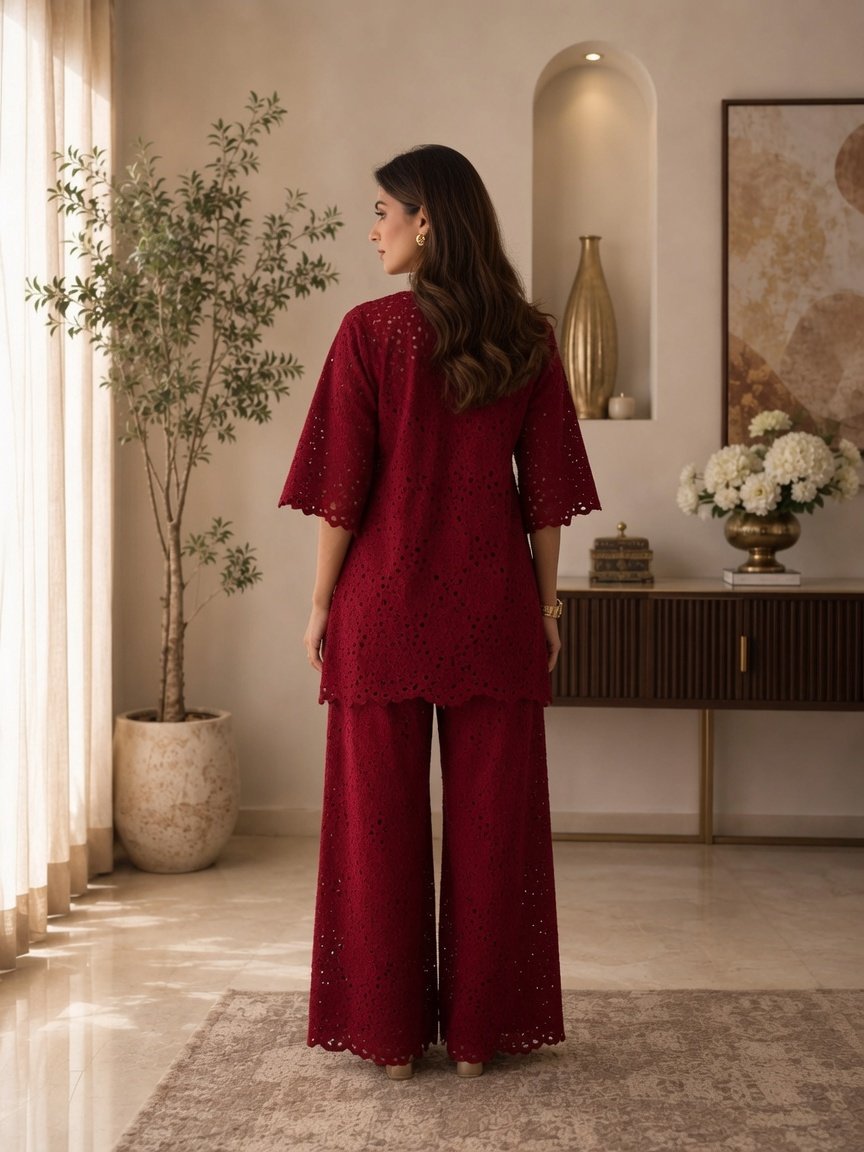 Deep Bordeaux Burgundy - Image 3